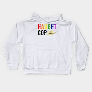 Haught Cop (Rainbow Text) - Wynonna Earp Kids Hoodie